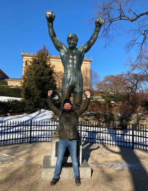 Rocky Statue in Philadephia